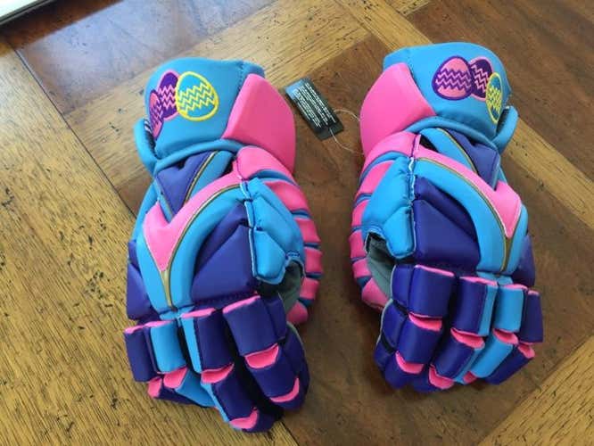 BNWT Warrior Rabil Evo Easter Egg Gloves One Of A Kind!!!