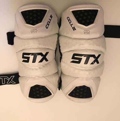 Game Worn STX Cell III Arm Pads