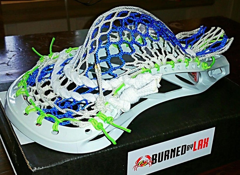 1 Brand New Lacrosse Head Strung w/ Semi-Soft XPRO Double Striker Mesh