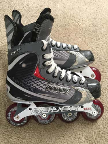 Bauer Vapor RX-20 inline hockey skates size 5 (used)