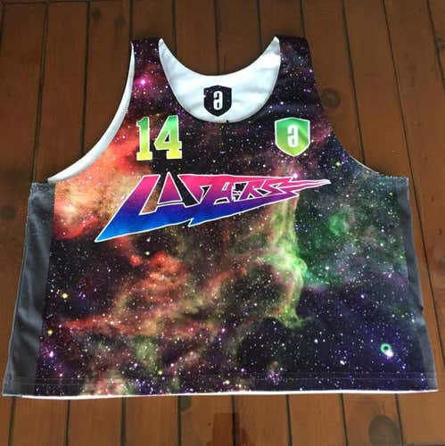 Los Angeles Lazers Pinnie And Shorts