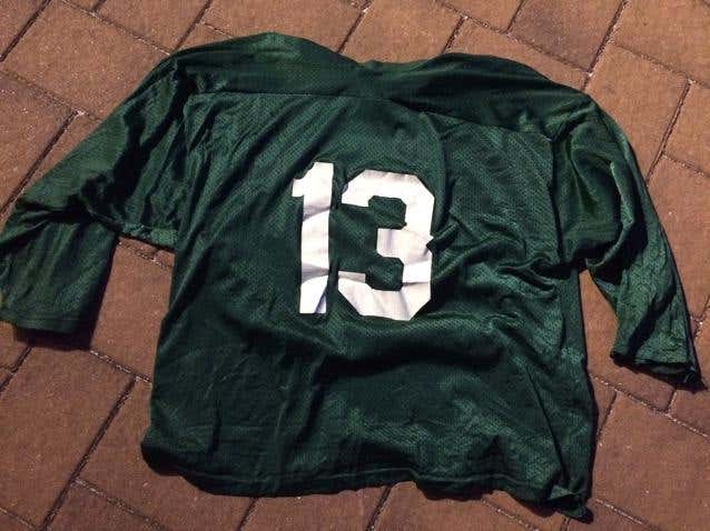 #13 Green Practice Jersey
