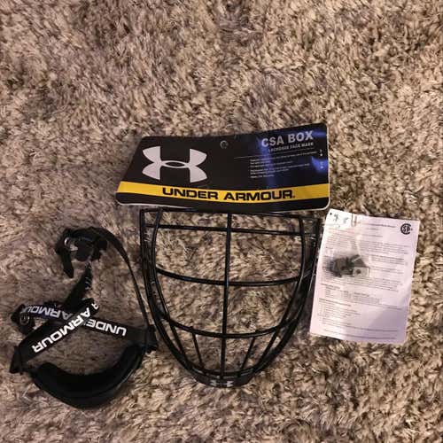 CSA Box Lacrosse Face Mask-Under Armour