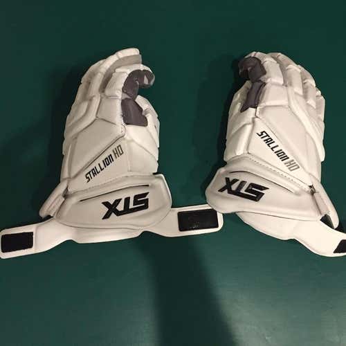 STX Stallion HD Gloves - WHITE (Perfect Condition)
