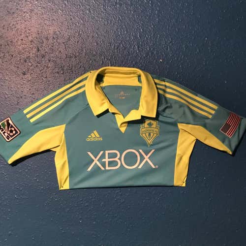 Limited Edition Sounders Super Cyan International Match Jersey