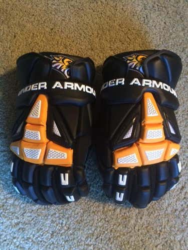 Under Armour Custom Towson Lacrosse Gloves