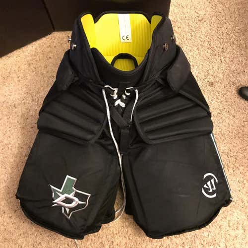 Medium Dallas Stars Team Stock Warrior Goalie Pants