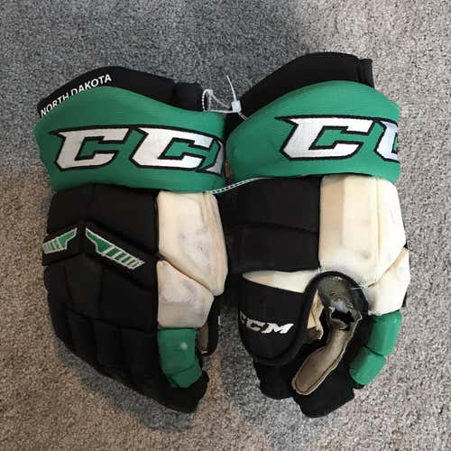 NCAA Game Worn North Dakota Fighting Sioux 14" CCM Ultra Tacks