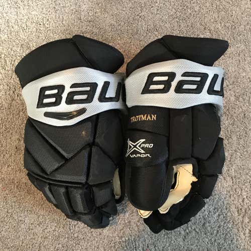 Brand New Zach Trotman LA Kings 50th Anniversary 1X 14" Pro Stock Hockey Gloves