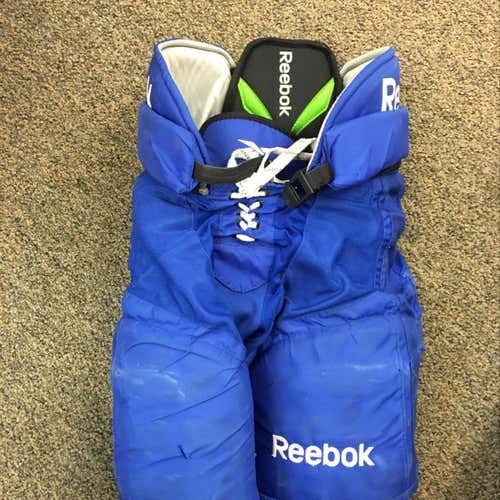 Reebok 16K Hockey Pants Used, Royal Blue, Small