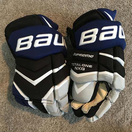 Brand New 14" Steven Stamkos Tampa Bay Lightning 3rds Bauer NXG Pro Stock Hockey Gloves
