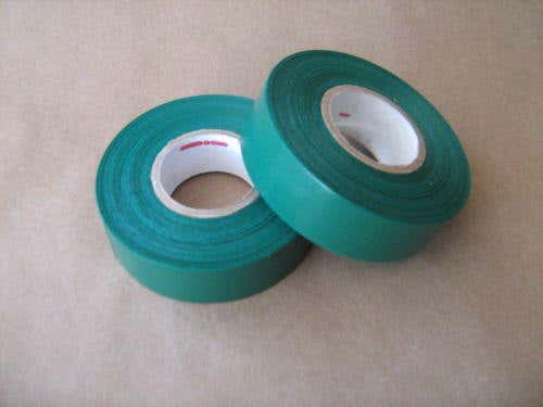 2 Rolls of Green Hockey Sock Tape 1" x 30 yds Shin SportsTape