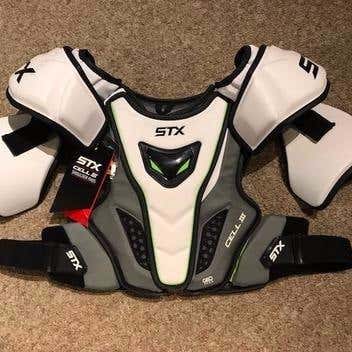 NEW! STX Cell III Lacrosse Shoulder Pads