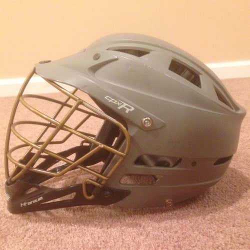 Gold Titanium Facemask Matte Gray Cascade CPX-R