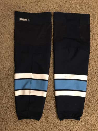 Reebok Edge Pro Stock University of Maine Socks - Size Large