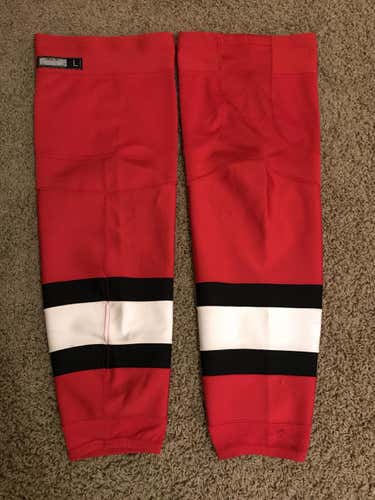 Reebok Edge Ottawa Senators Pro Stock Away Socks - Size Large