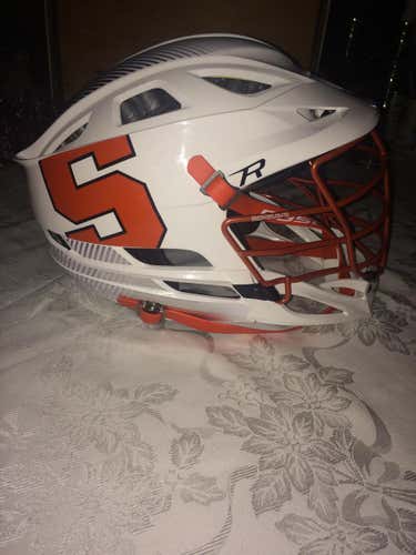 Customized Syracuse Lacrosse Helmet R
