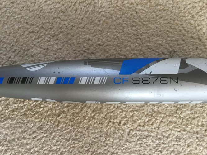Demarini CF7 drop 5, 31/26 baseball bat with new Lizard Skin grip (used)