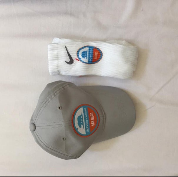 3d San Diego Nike Socks And Hat