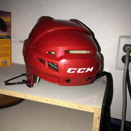 Brand New Ccm Helmet Medium Red