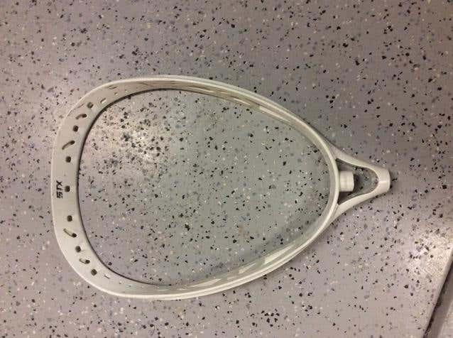 White STX Eclipse Goalie Head