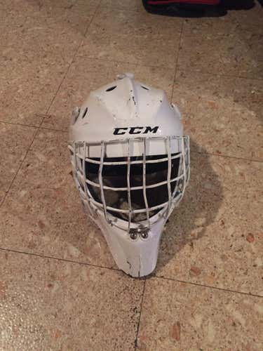 CCM Sr Goalie Mask (white)
