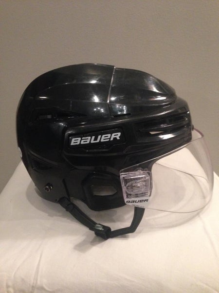 Bauer IMS 5.0 Helmet (Sr. Large) w/ Bauer HDO Pro-Clip Wave Visor