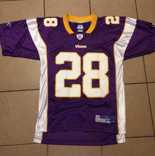 Reebok Adrian Peterson Vikings Jersey Size Small