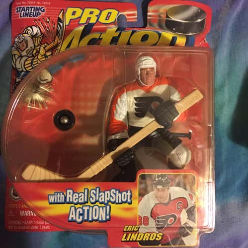 Eric Lindros Starting Lineup Pro Action Figure