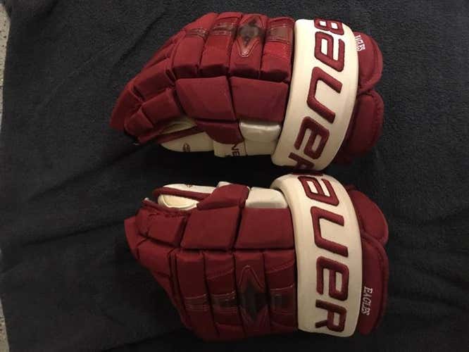 Brand New Bauer 1n Gloves Boston College