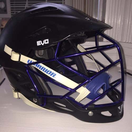 Warrior Evo Blue Face mask (used once)