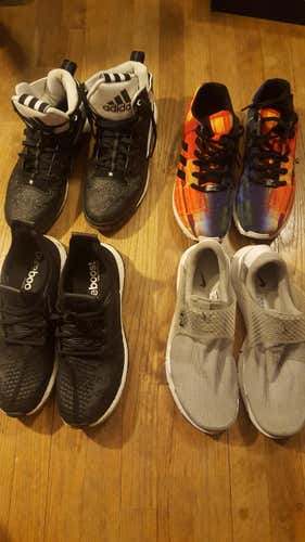 Adidas and nike shoes