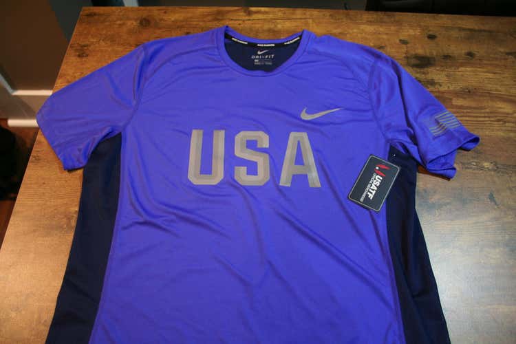USA RUNNING T-SHIRT (LARGE)