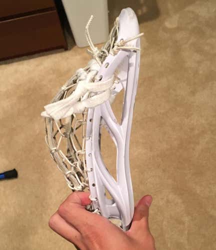 Under Armor Charge U Head strung w/ Traditional by @highstrunglacrosse