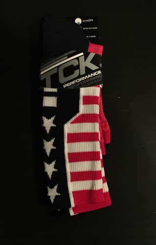 TCK American Flag Themed Performance Socks