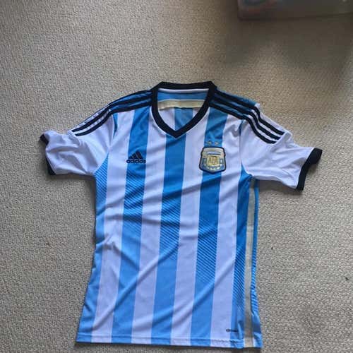Adidas Men’s Argentina Home Jersey 2014 World Cup - White / Blue