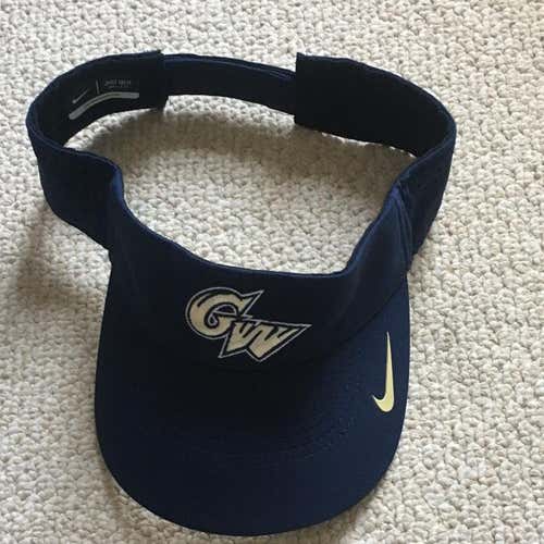 Nike George Washington University Adjustable Aero Visor