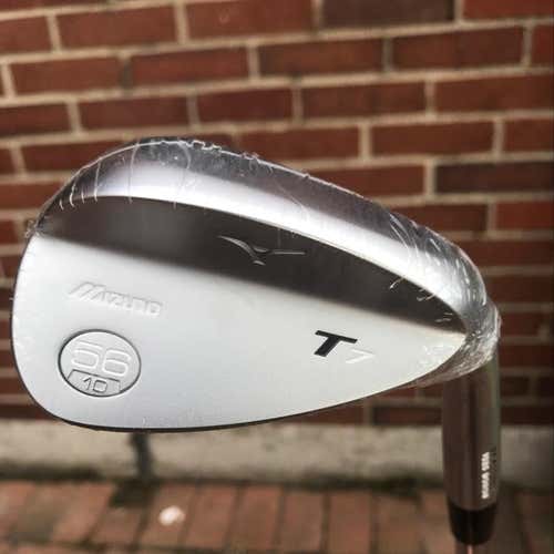 NEW - Mizuno T7 56/10 White Satin Wedge - Right Hand