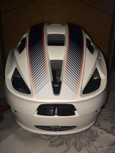 Syracuse Lax White customized "S"