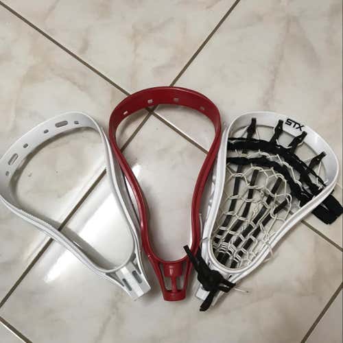 FLASH SALE: "OG" Lacrosse Head Three Pack- OG Viper, OG Edge, And OG Xcalibur