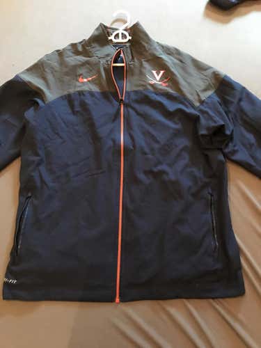 Custom UVA Nike DRI-FIT Travel Jacket