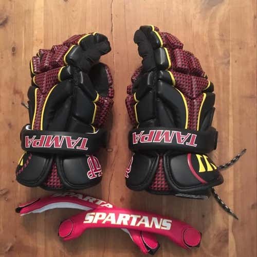 University Of Tampa Warrior Burn Lacrosse Gloves