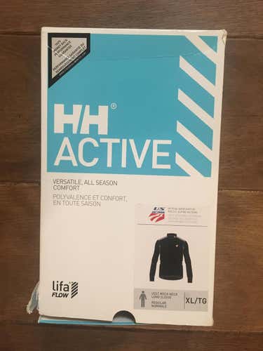 NEW Helly Hansen Special Edition U.S. Ski Team Base Layer Mock Neck Long Sleeve