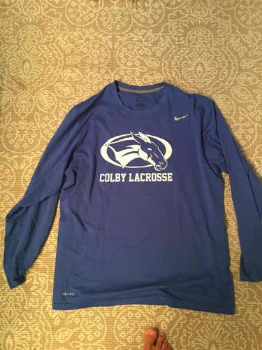 Colby College Lacrosse Custom Nike Dry Fit