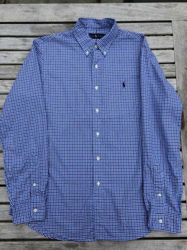 Men's Ralph Lauren Polo Button Shirt  Size Large