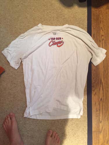 Top Gun Fighting Clams shooter white