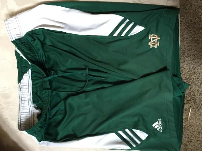 Notre Dame Lacrosse Shorts, Team Issue, Addidas