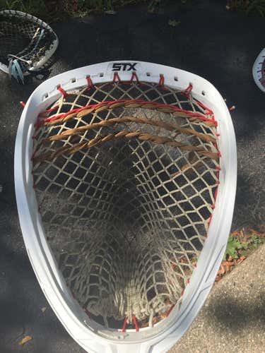STX Sheild strung goalie head