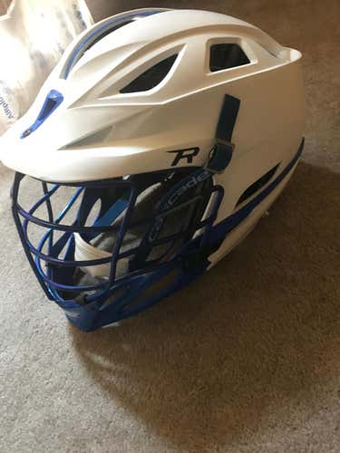 white and chrome blue custom r