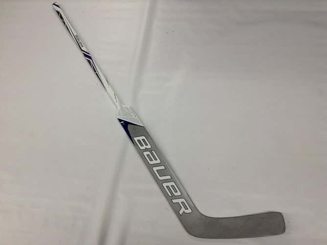 BAUER SUPREME NXG 1S CUSTOM LH PRO STOCK GOALIE STICK 27.5" HELLBERG NEW YORK RANGERS NHL P34 87 ...